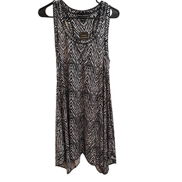 NWT Isabella Rodriguez Women's Sundress Sz S Sleeveless Flowy Pockets Knit Black - Picture 2 of 10